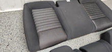 Load image into Gallery viewer, 2011-2014 Dodge Challenger Black/Gray Cloth Seat Set - OEM4
