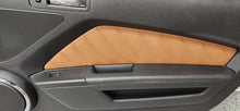 Load image into Gallery viewer, 2010-2014 Ford Mustang Maghogany LH &amp; RH Leather Insert Door Panel "SET" OEM3
