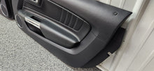 Load image into Gallery viewer, 2015-2023 Ford Mustang GT V6 EcoBoost LH &amp; RH Leather Insert Door Panel SET OEM
