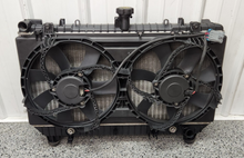Load image into Gallery viewer, 2010-2011 Chevrolet Camaro Radiator/Condenser w/Fans OEM0
