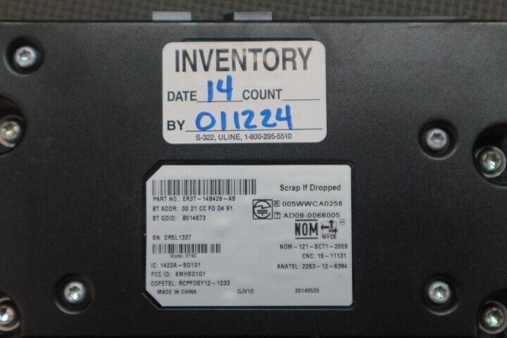 2011 - 2014 Ford Mustang Communication Sync Control Module OEM ER3T-14B428-AB