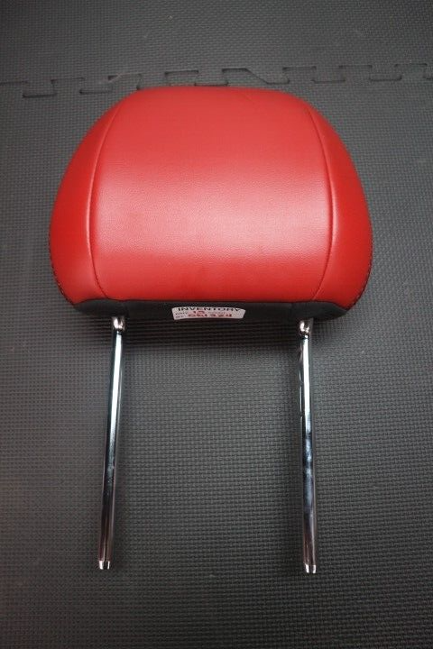 2015-2017 Ford Mustang Red Leather Headrest OEM