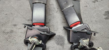 Load image into Gallery viewer, 2015-2017 Ford Mustang Convertible LH &amp; RH Rear Seat Belt w/ Buckles Set OEM

