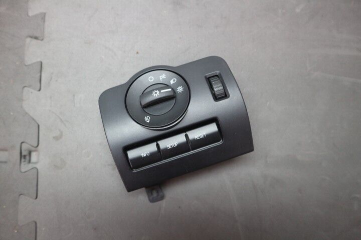 2011-2012 Ford Mustang GT Headlight Switch w/ Dash Trim Bezel OEM