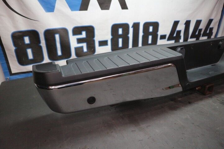 2015-2018 Ford F150 King Ranch Complete Rear Bumper Chrome W/Sensors -OEM