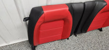 Load image into Gallery viewer, 2018-2023 Ford Mustang GT Red / Black Leather Seat Set Front Back OEM6
