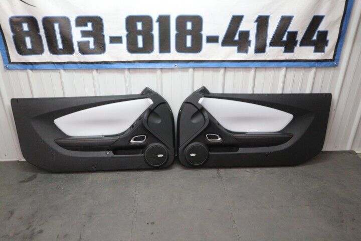 2012 Chevrolet Camaro SS 45th Anniversary Door Panel SET "White Inserts" OEM