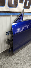 Load image into Gallery viewer, 2010-2014 Ford Mustang GT V6 LH Driver Door Complete w/Glass "Blue" OEM
