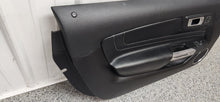 Load image into Gallery viewer, 2015-2023 Ford Mustang GT V6 EcoBoost LH Driver Leather Insert Door Panel OEM5
