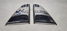 Load image into Gallery viewer, 2015-2023 Ford Mustang GT  Pair Rear Window Louver Covers Black- MP Concepts
